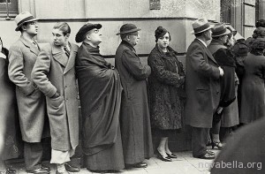 1936 Votants al carrer de Casp